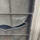 Art Deco stained glass transom window, circa 1900, 20th century