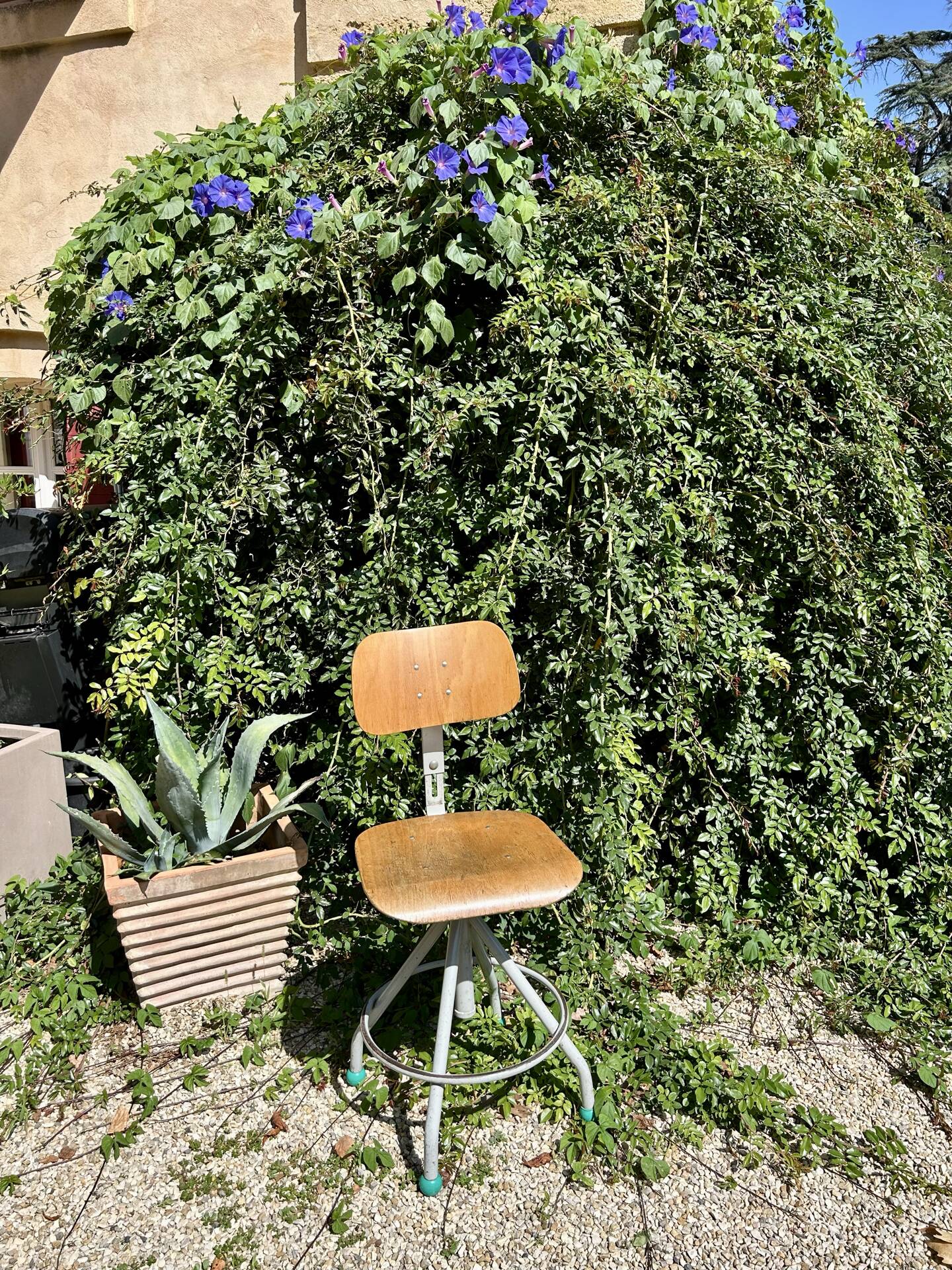 Chaise d’atelier vintage