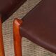 Set of 6 chairs by Niels Otto Moller in teak model 78, 1960.