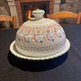 Plat a gateaux avec couvercle en ceramique