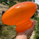Opaline orange suspension Space Age
