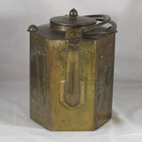 China 20th century copper teapot