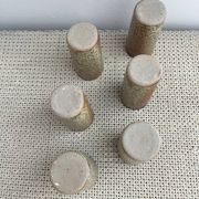 6 stoneware vases