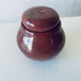 Ceramic candy box signed