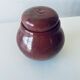 Ceramic candy box signed