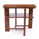 Art Deco square table from the 1950s, Poland.