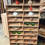 Meuble d'atelier à casiers