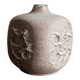 Beige Ceramic Vase by Heiner Hans Körting Studio, 1970s German Dornburg Studio Pottery