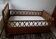 Vintage wooden baby cot from the 1960s.