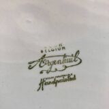 6 flat plates Argenteuil Boch Belgium