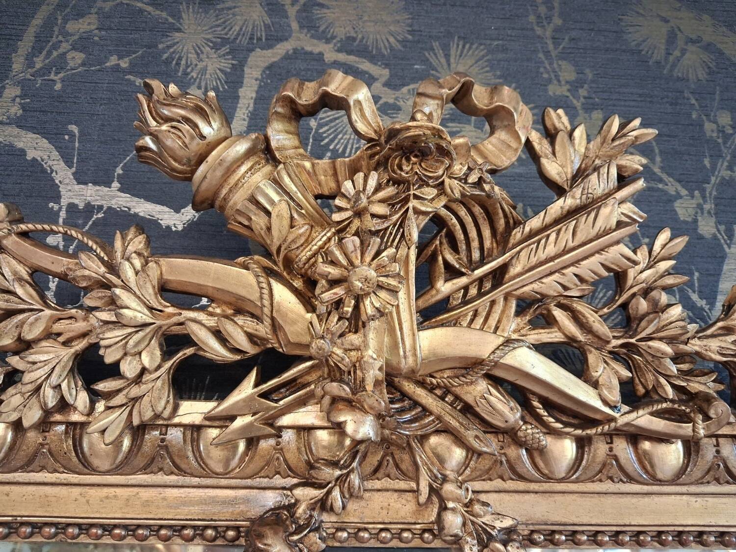 Napoleon III period mirror 1.79m x 1.09m