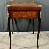 Mahogany Games Table, Louis XV/Louis XVI Transition Style – Late 19th Century
