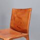 Cassina Cab 412 chairs designed by Mario Bellini in leather, Italy, 1980s.