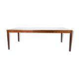 Table basse en palissandre 1960s