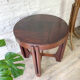 Table basse guéridon art déco en palissandre, 1920s