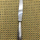Silver-plated knife from Christofle, Perles model