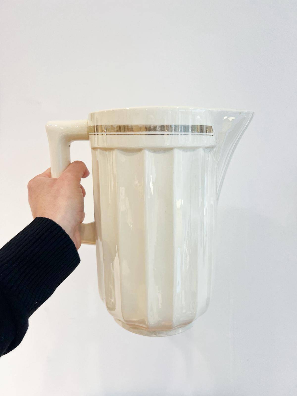 Old Sarreguemines pottery