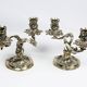 Pair of Christofle candlesticks 19th century – Trianon model silver-plated bronze