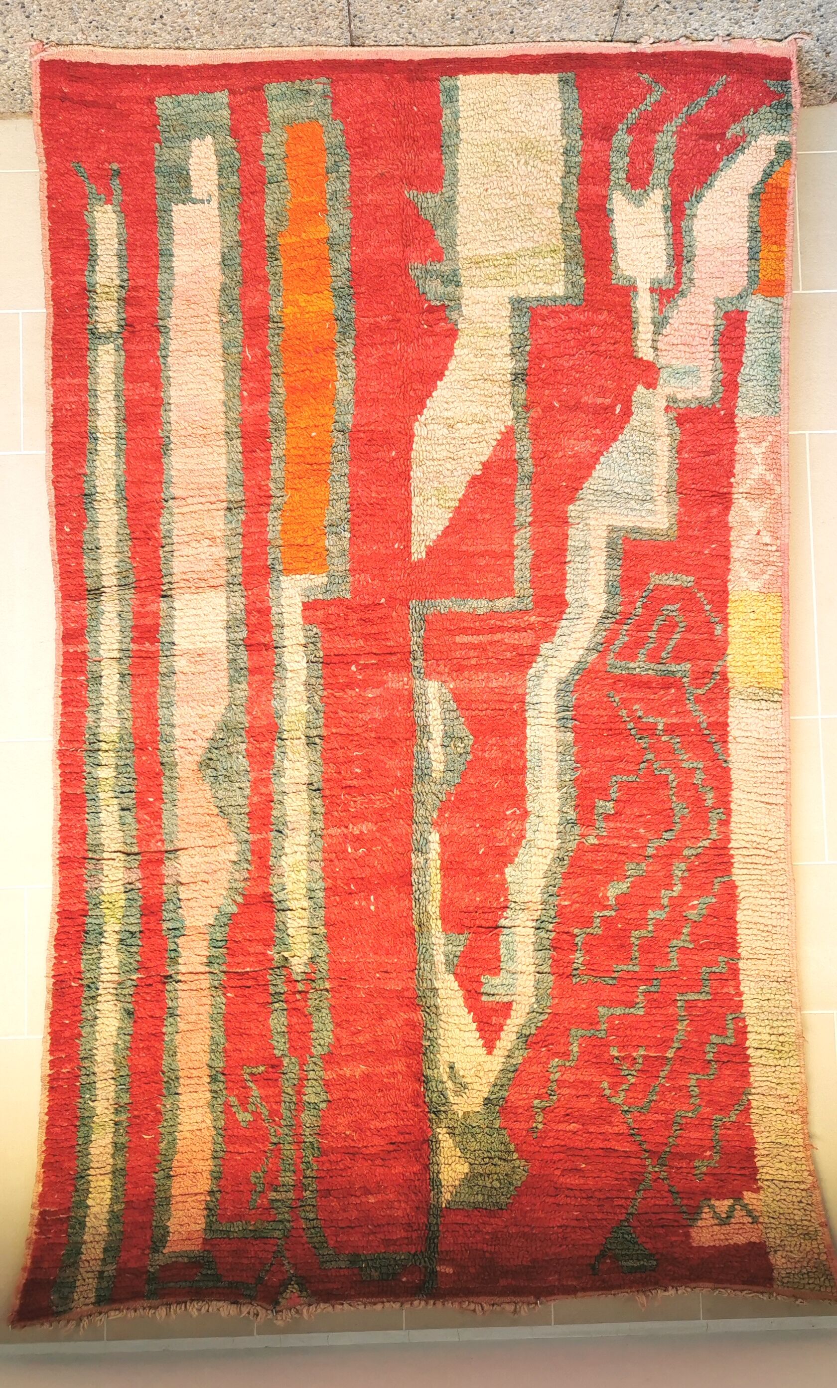 Berber carpet boujaad