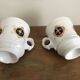 Pair of Napoleon III firebrand cups