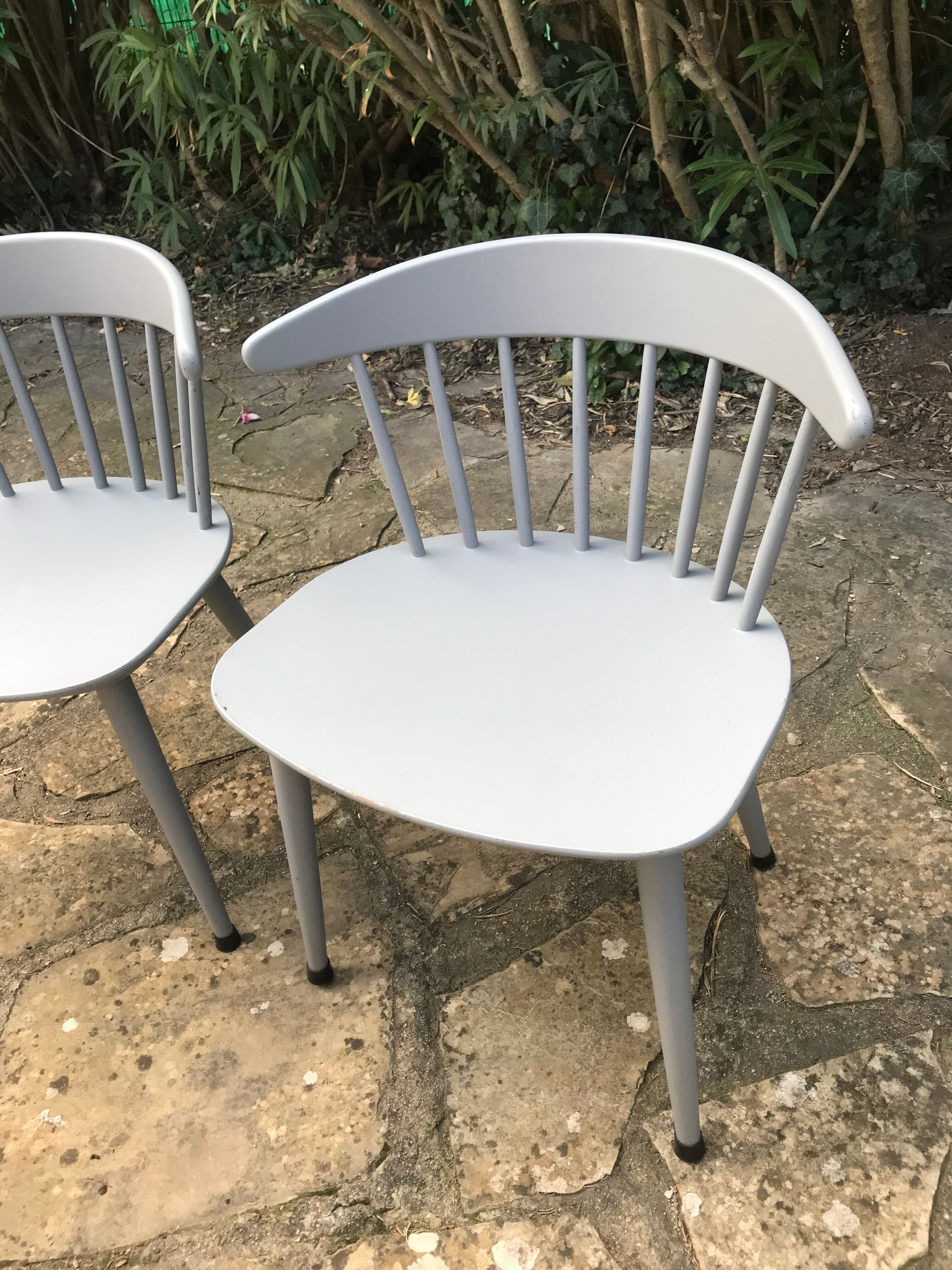 Paire de chaises scandinaves FDB Mobler 1971