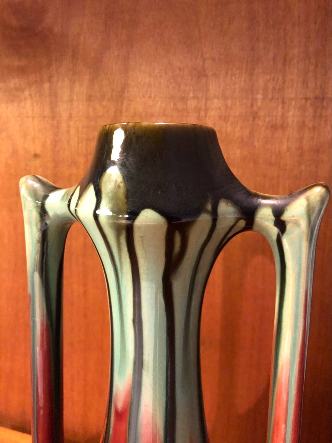 Pair of Art Nouveau ceramic vases