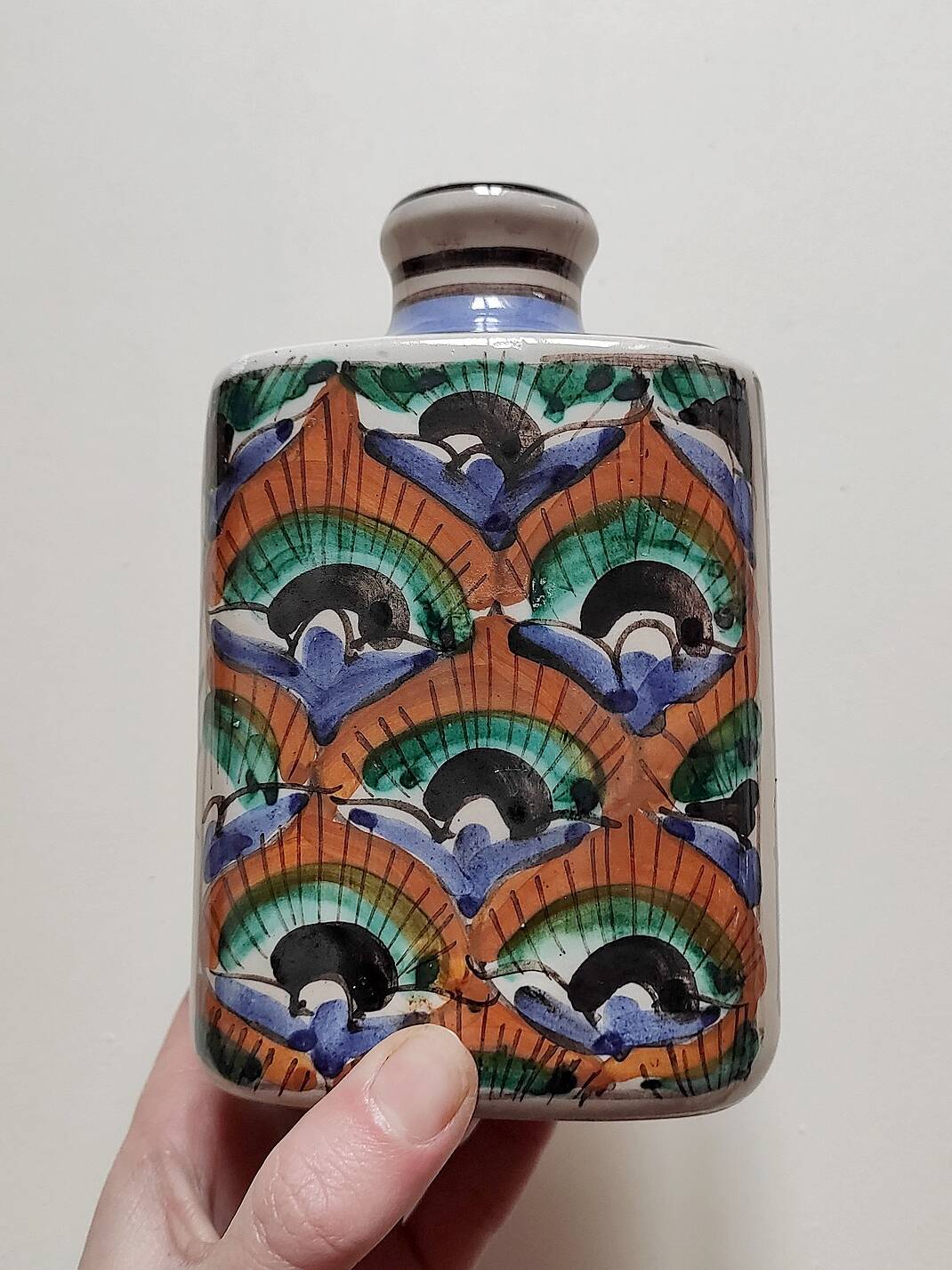 Flacon/flasque céramique artisanale