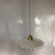 Vintage opaline hanging lamp