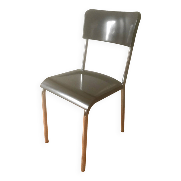 Chaise Bakélite noire 1940 Domino
