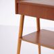 Side/bedside table - Teak - AB Carlström & Co furniture factory - Sweden - 1950s