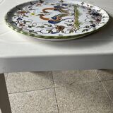 Plat en porcelaine de gien