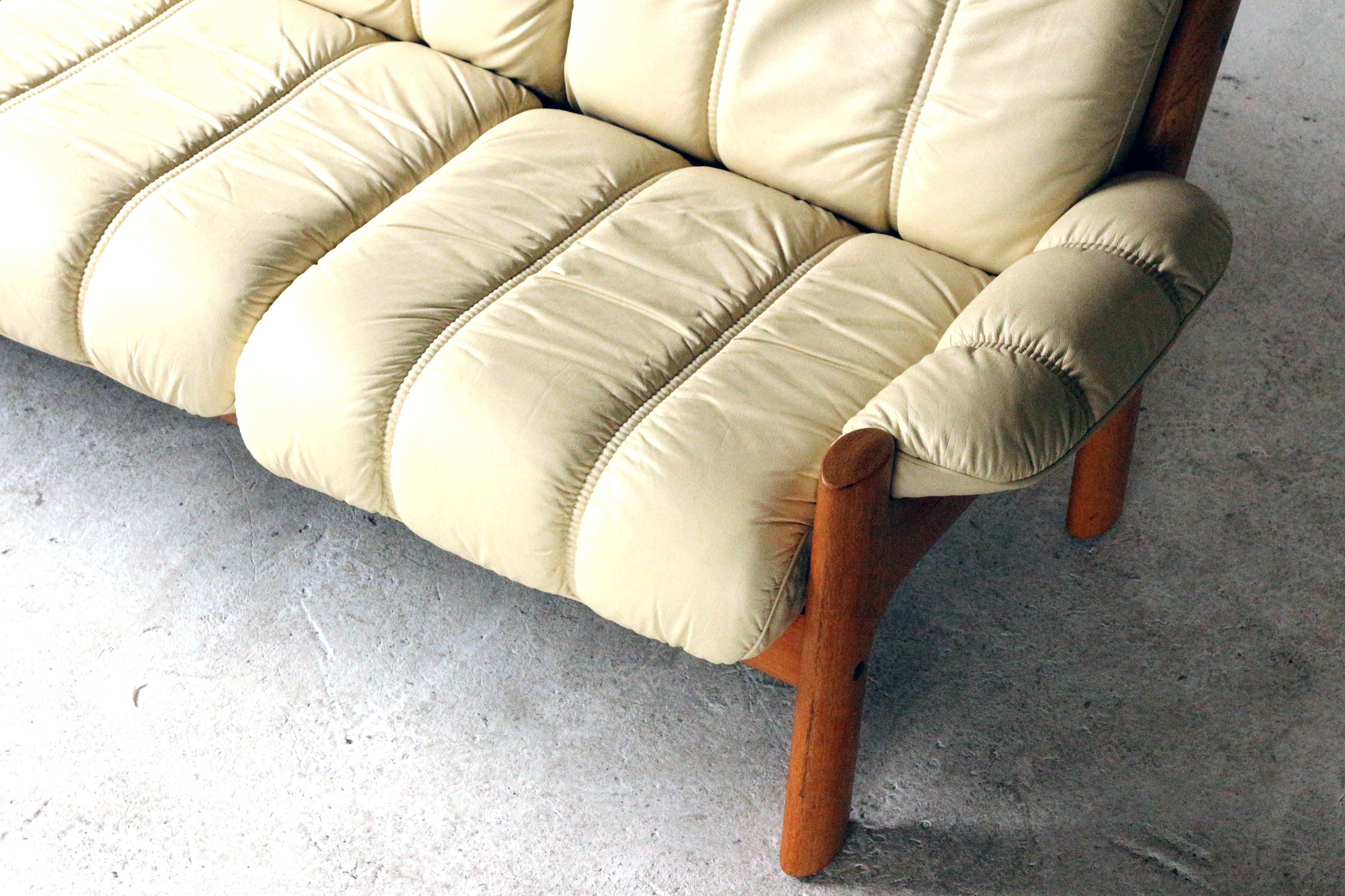 Canapé 3 places norvégien Ekornes des années 1970