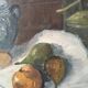 Painting old still life oil