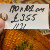 Moroccan rug 190x102 cm tazenacht