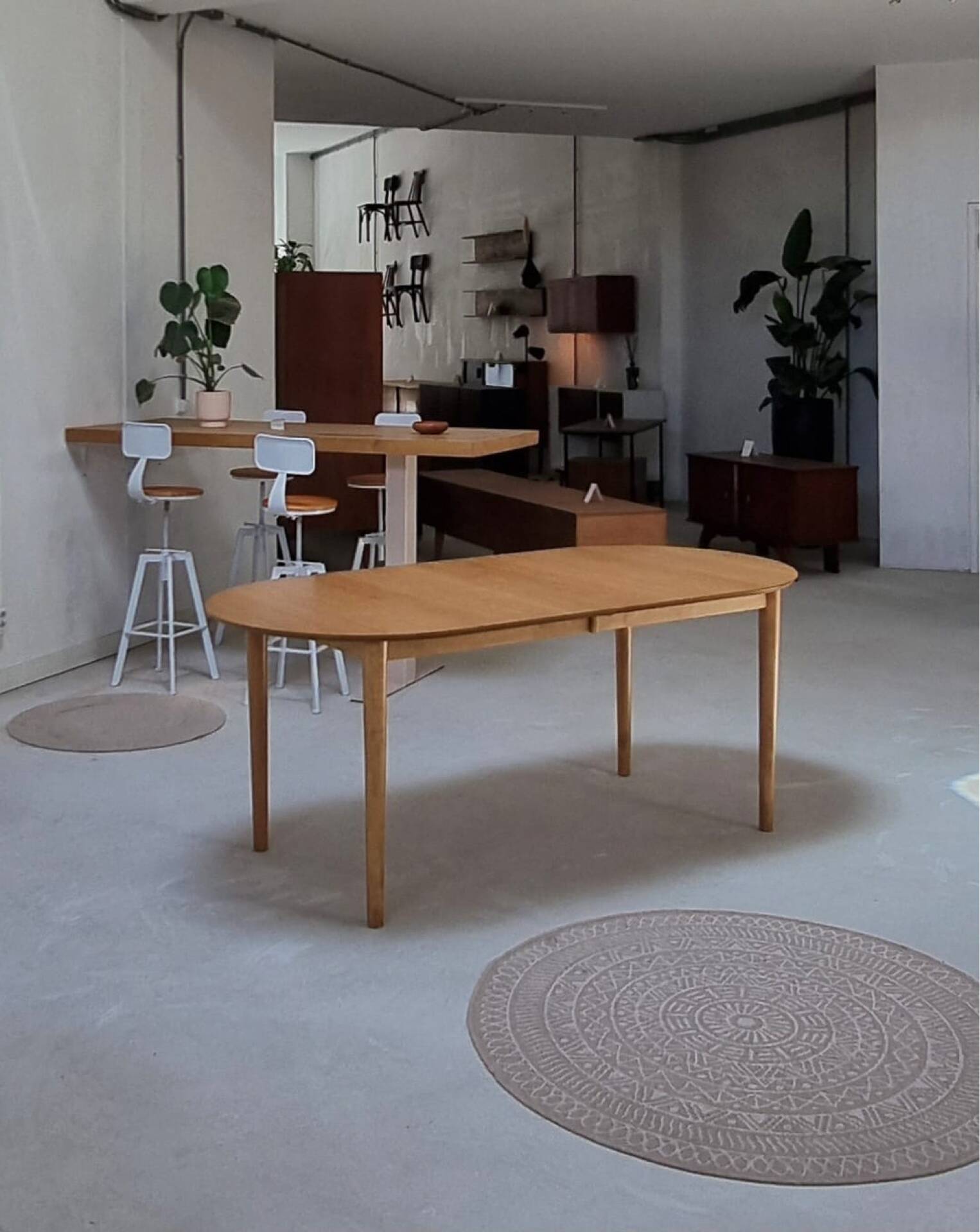 Table à manger extensible