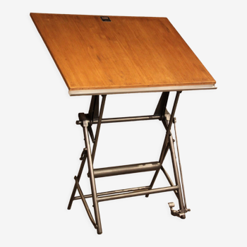 Architect's folding drawing table