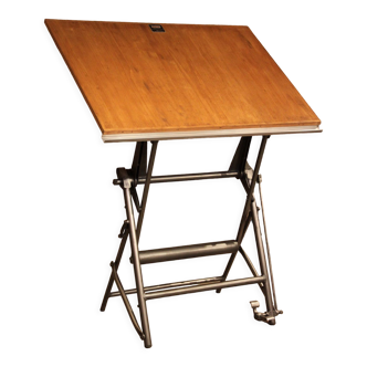 Architect's folding drawing table