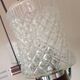 Lustre en chrome et teck à 5 feux style scandinave