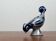 Ceramic bird candlestick from the Danish mid-century studio of Søholm, 1960s.