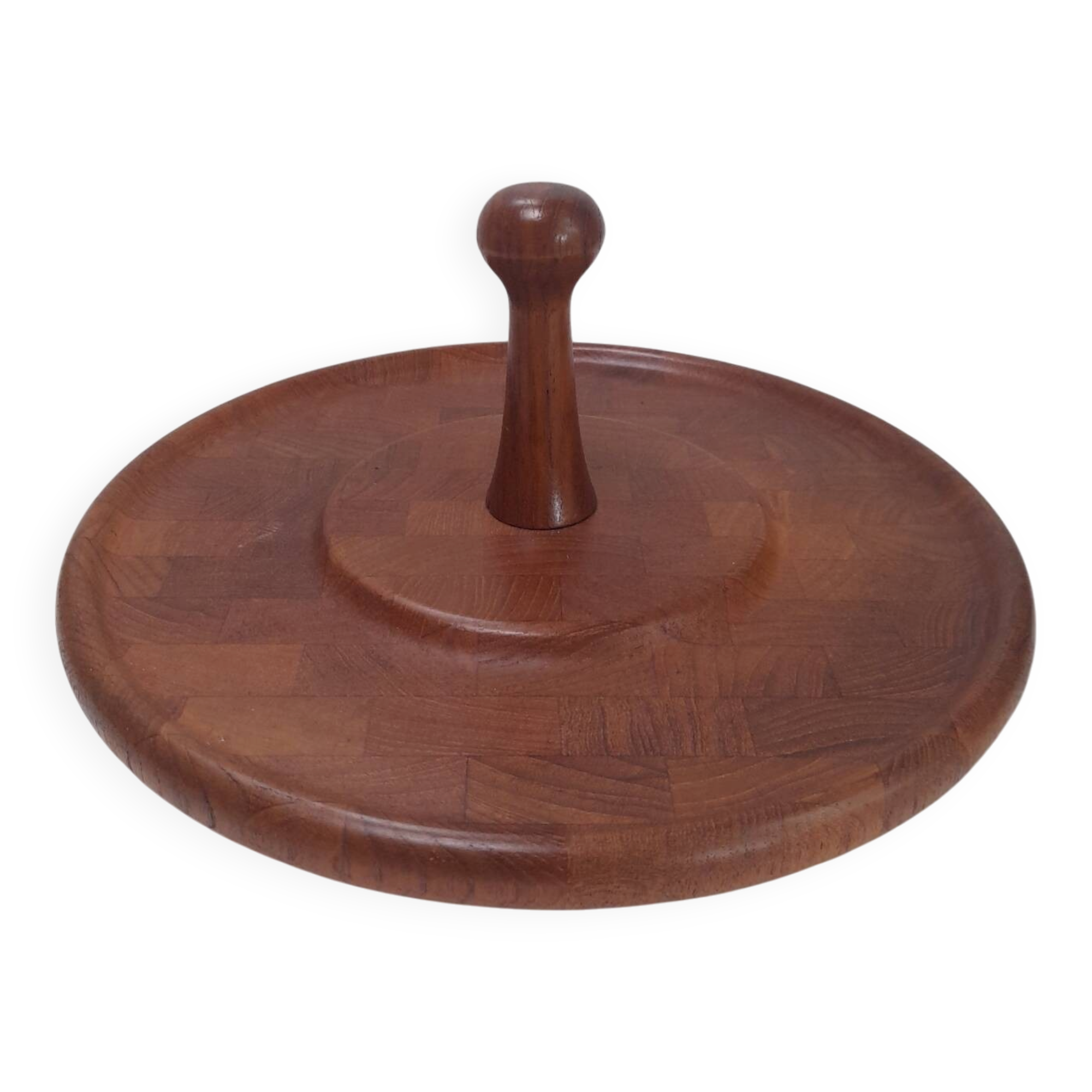 Plateau tournant en teak Digsmed Danemark