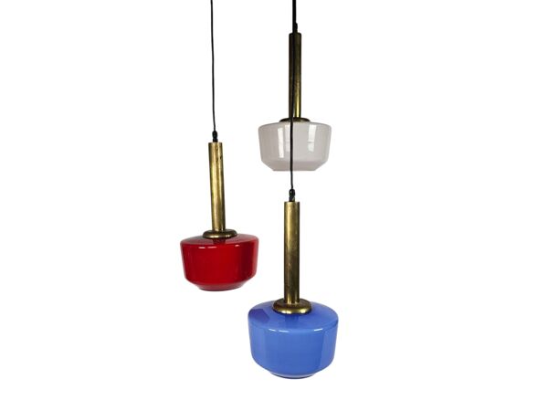 Lustre Cascade - Vistosi - lampe suspendue - Italie - années 1970