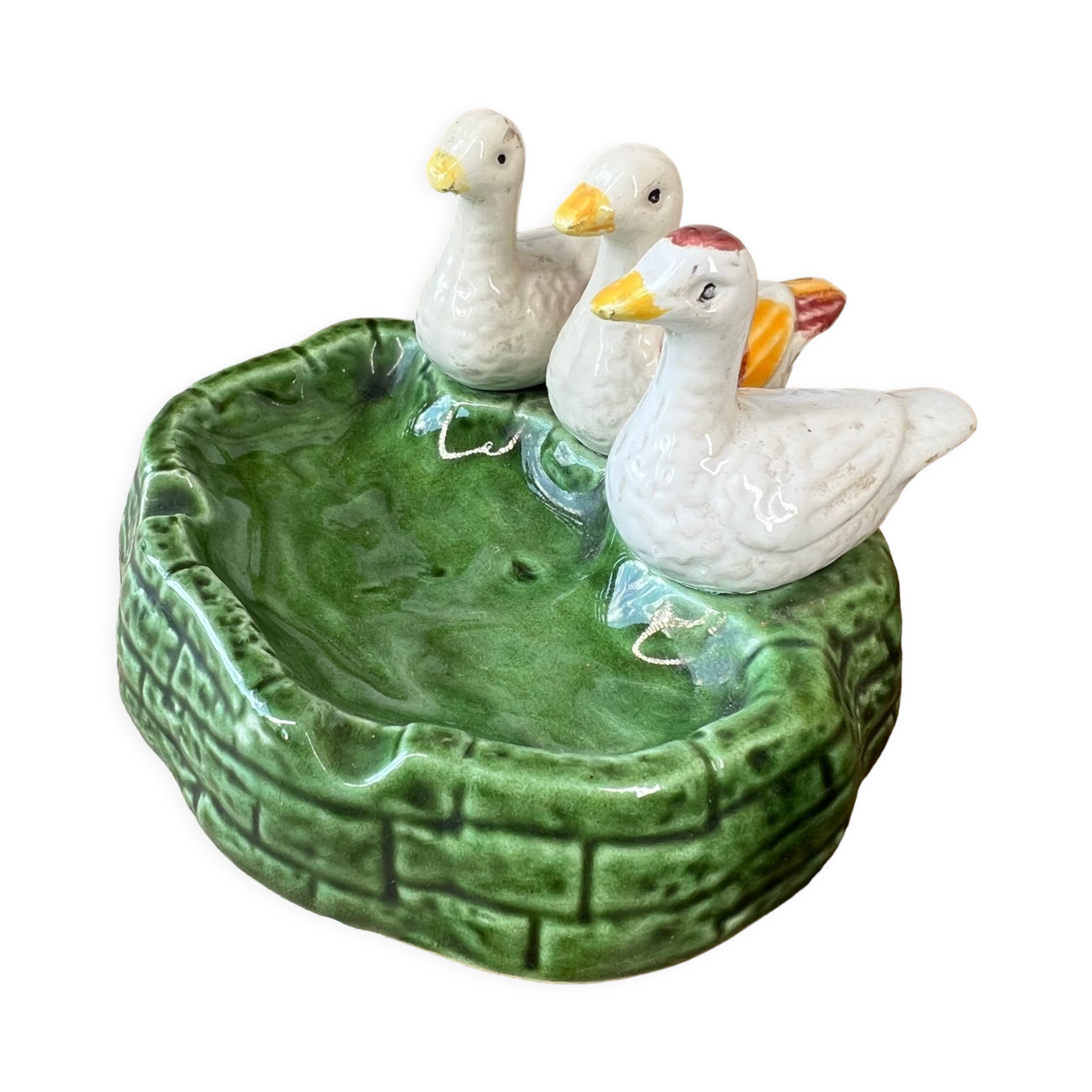 Cendrier barbotine “3 canards”