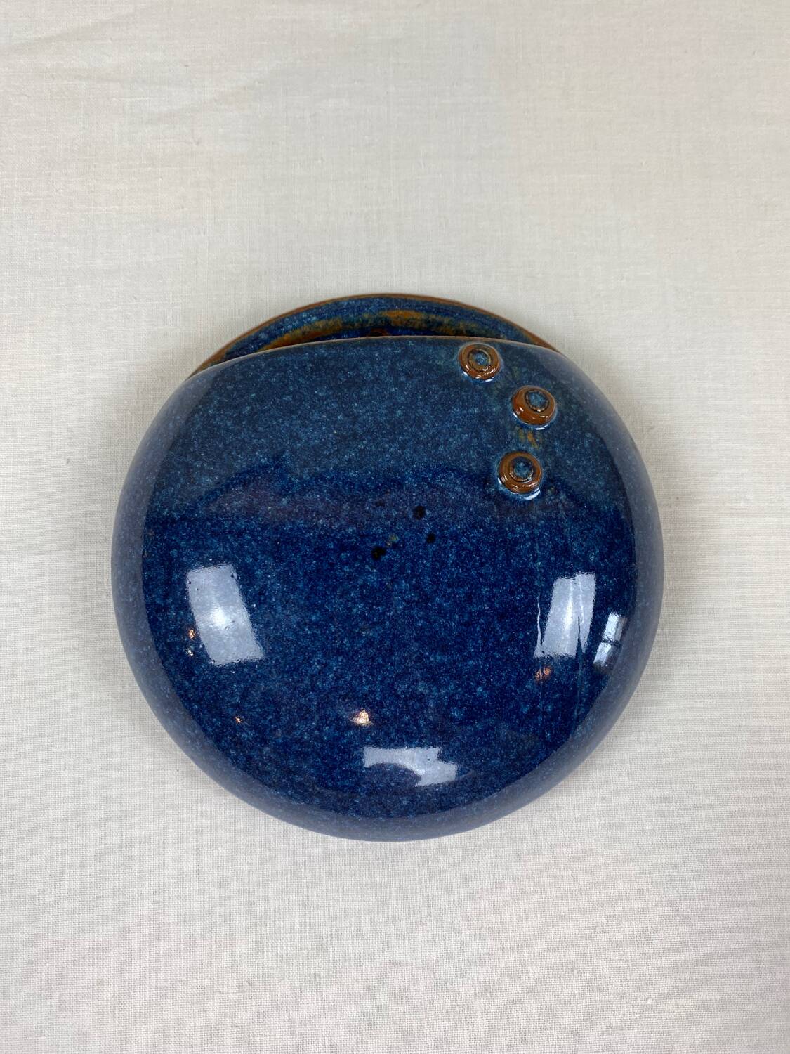 Handcrafted wall vase