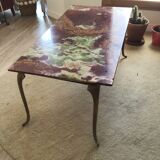 Marble coffee table
