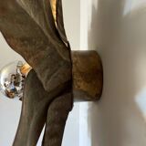 Golden flower wall light from the 70s