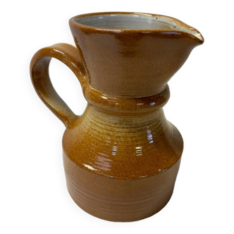 Stoneware pitcher