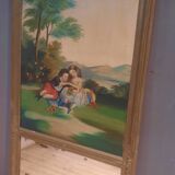 Overmantel mirror