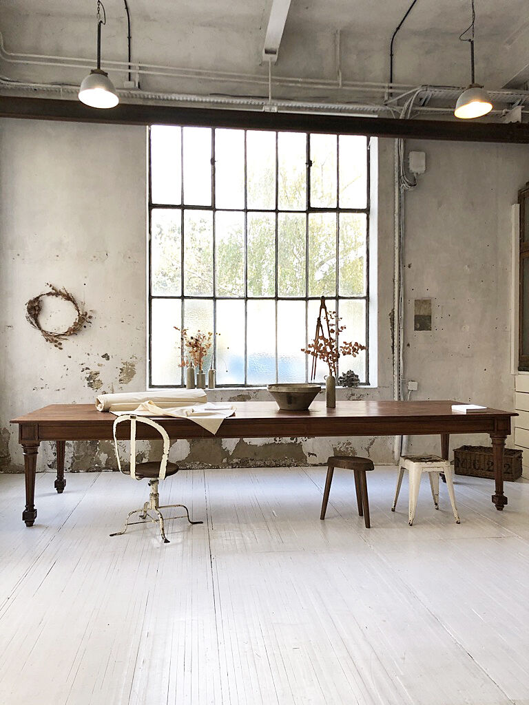 4m XXL oak farm table