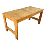 Charlotte Perriand dlg pine table from the 60s