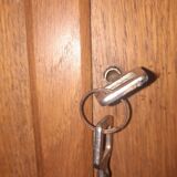 Double oriental door and its frame